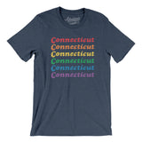 Connecticut Pride Men/Unisex T-Shirt-Allegiant Goods Co. Vintage Sports Apparel