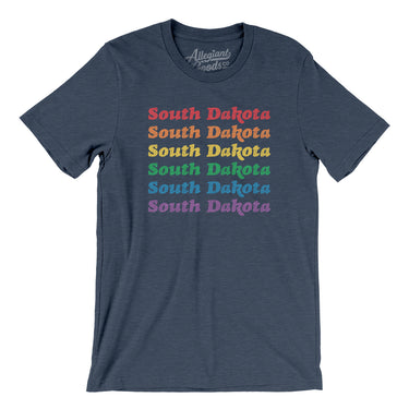 South Dakota Pride Men/Unisex T-Shirt-Allegiant Goods Co. Vintage Sports Apparel