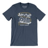 Joyland Amusement Park Men/Unisex T-Shirt-Heather Navy-Allegiant Goods Co. Vintage Sports Apparel