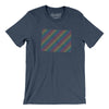 Colorado Pride State Men/Unisex T-Shirt-Heather Navy-Allegiant Goods Co. Vintage Sports Apparel