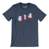 Columbus 614 Area Code Men/Unisex T-Shirt-Allegiant Goods Co. Vintage Sports Apparel