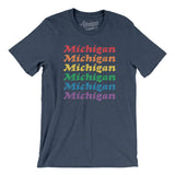 Michigan Pride Men/Unisex T-Shirt-Allegiant Goods Co. Vintage Sports Apparel