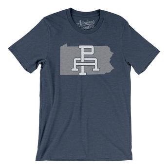 Pennsylvania Home State Men/Unisex T-Shirt-Allegiant Goods Co. Vintage Sports Apparel