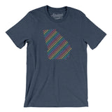 Georgia Pride State Men/Unisex T-Shirt-Allegiant Goods Co. Vintage Sports Apparel