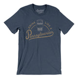 Drink Like a Pennsylvanian Men/Unisex T-Shirt-Allegiant Goods Co. Vintage Sports Apparel