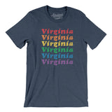 Virginia Pride Men/Unisex T-Shirt-Allegiant Goods Co. Vintage Sports Apparel