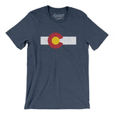 Colorado State Flag Men/Unisex T-Shirt-Allegiant Goods Co. Vintage Sports Apparel