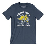 Minnesota Fighting Saints Hockey Men/Unisex T-Shirt-Allegiant Goods Co. Vintage Sports Apparel
