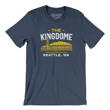 Seattle Kingdome Men/Unisex T-Shirt-Allegiant Goods Co. Vintage Sports Apparel
