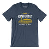Seattle Kingdome Men/Unisex T-Shirt-Navy Heather-Allegiant Goods Co. Vintage Sports Apparel