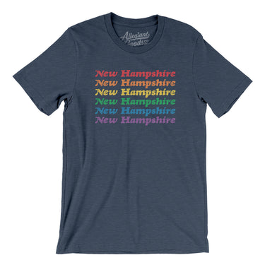 New Hampshire Pride Men/Unisex T-Shirt-Allegiant Goods Co. Vintage Sports Apparel