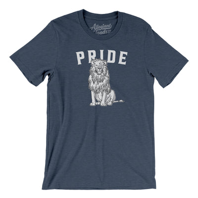 PRIDE Men/Unisex T-Shirt-Heather Navy-Allegiant Goods Co. Vintage Sports Apparel
