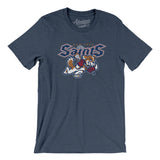 New York Saints Lacrosse Men/Unisex T-Shirt-Allegiant Goods Co. Vintage Sports Apparel