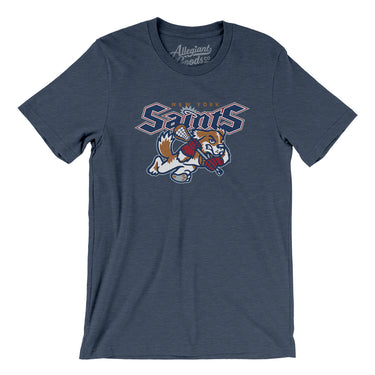 New York Saints Lacrosse Men/Unisex T-Shirt-Allegiant Goods Co. Vintage Sports Apparel