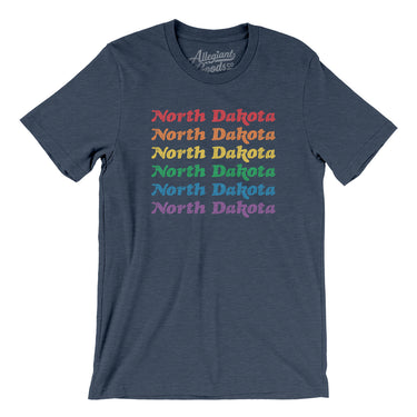 North Dakota Pride Men/Unisex T-Shirt-Allegiant Goods Co. Vintage Sports Apparel