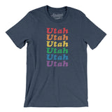 Utah Pride Men/Unisex T-Shirt-Allegiant Goods Co. Vintage Sports Apparel