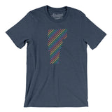 Vermont Pride State Men/Unisex T-Shirt-Allegiant Goods Co. Vintage Sports Apparel