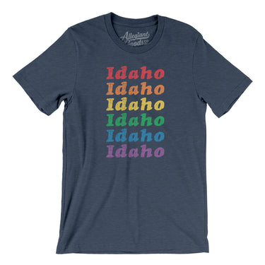 Idaho Pride Men/Unisex T-Shirt-Allegiant Goods Co. Vintage Sports Apparel