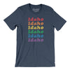 Idaho Pride Men/Unisex T-Shirt-Heather Navy-Allegiant Goods Co. Vintage Sports Apparel