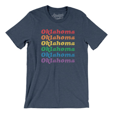 Oklahoma Pride Men/Unisex T-Shirt-Allegiant Goods Co. Vintage Sports Apparel