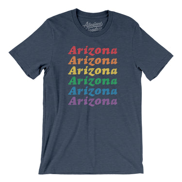 Arizona Pride Men/Unisex T-Shirt-Allegiant Goods Co. Vintage Sports Apparel