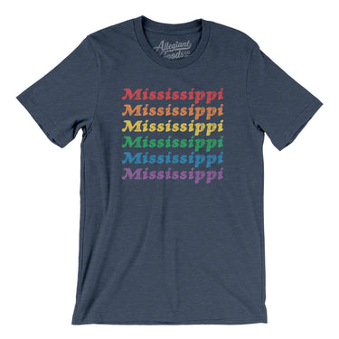 Mississippi Pride Men/Unisex T-Shirt-Allegiant Goods Co. Vintage Sports Apparel