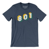 Salt Lake City 801 Area Code Men/Unisex T-Shirt-Allegiant Goods Co. Vintage Sports Apparel