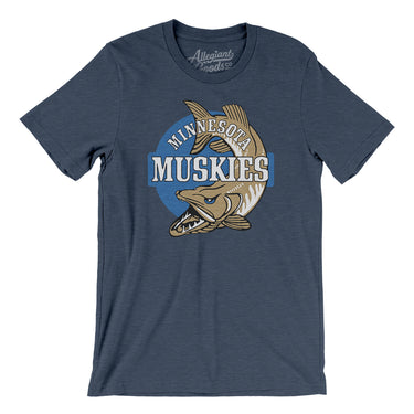 Minnesota Muskies Basketball Men/Unisex T-Shirt-Allegiant Goods Co. Vintage Sports Apparel