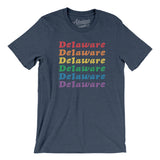 Delaware Pride Men/Unisex T-Shirt-Allegiant Goods Co. Vintage Sports Apparel
