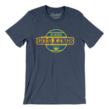 Alaska Gold Kings Hockey Men/Unisex T-Shirt-Allegiant Goods Co. Vintage Sports Apparel