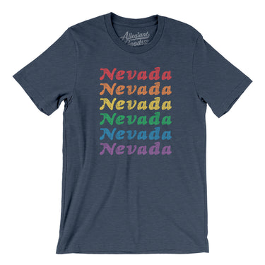 Nevada Pride Men/Unisex T-Shirt-Allegiant Goods Co. Vintage Sports Apparel