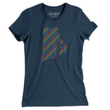 Rhode Island Pride State Women's T-Shirt-Allegiant Goods Co. Vintage Sports Apparel