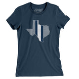 Texas Helmet Stripes Women's T-Shirt-Allegiant Goods Co. Vintage Sports Apparel