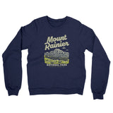 Mount Rainier National Park Midweight Crewneck Sweatshirt-Allegiant Goods Co. Vintage Sports Apparel
