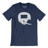 Pennyslvania Vintage Football Helmet Men/Unisex T-Shirt-Allegiant Goods Co. Vintage Sports Apparel