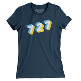 St. Petersburg 727 Area Code Women's T-Shirt-Allegiant Goods Co. Vintage Sports Apparel