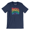 Houston Texas Pride Men/Unisex T-Shirt-Navy-Allegiant Goods Co. Vintage Sports Apparel