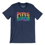 Pittsburgh Pennsylvania Pride Men/Unisex T-Shirt-Allegiant Goods Co. Vintage Sports Apparel