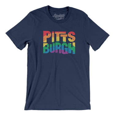 Pittsburgh Pennsylvania Pride Men/Unisex T-Shirt-Allegiant Goods Co. Vintage Sports Apparel