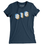 Kansas City 816 Area Code Women's T-Shirt-Allegiant Goods Co. Vintage Sports Apparel
