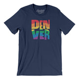 Denver Colorado Pride Men/Unisex T-Shirt-Allegiant Goods Co. Vintage Sports Apparel