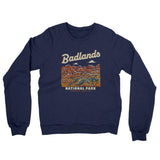 Badlands National Park Midweight Crewneck Sweatshirt-Allegiant Goods Co. Vintage Sports Apparel