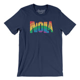 New Orleans Louisiana Pride Men/Unisex T-Shirt-Allegiant Goods Co. Vintage Sports Apparel