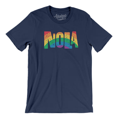 New Orleans Louisiana Pride Men/Unisex T-Shirt-Allegiant Goods Co. Vintage Sports Apparel