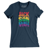 Jacksonville Florida Pride Women's T-Shirt-Allegiant Goods Co. Vintage Sports Apparel