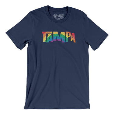 Tampa Florida Pride Men/Unisex T-Shirt-Allegiant Goods Co. Vintage Sports Apparel