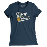 Brew Town Women's T-Shirt-Allegiant Goods Co. Vintage Sports Apparel
