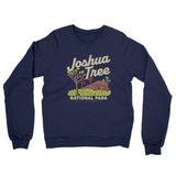 Joshua Tree National Park Midweight Crewneck Sweatshirt-Allegiant Goods Co. Vintage Sports Apparel