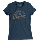 Drink Like a Kansan Women's T-Shirt-Allegiant Goods Co. Vintage Sports Apparel