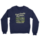 Great Smoky Mountains National Park Midweight Crewneck Sweatshirt-Allegiant Goods Co. Vintage Sports Apparel